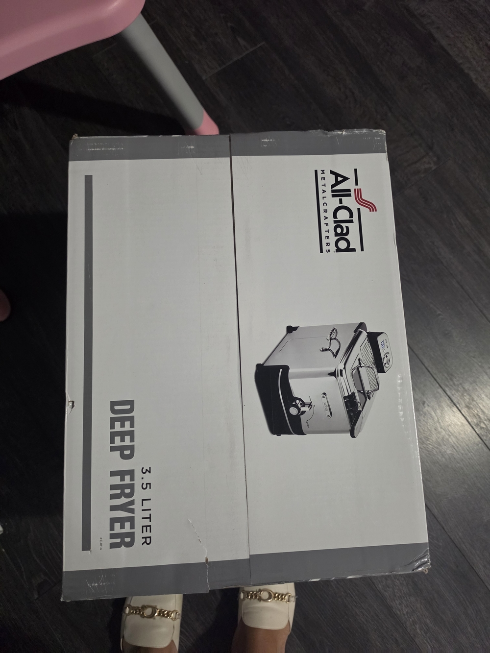 All-Clad Stainless Steel 3.5L Deep Fryer - Silver - Picture 2 of 3